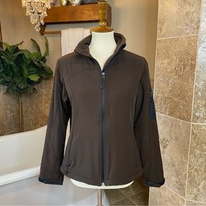 Black Diamond brown soft shell jacket size small